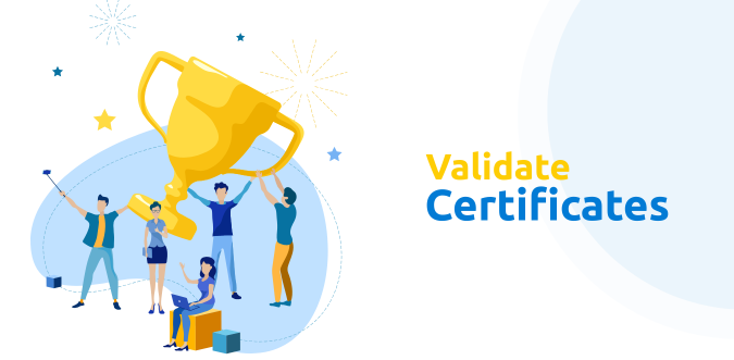 Certificate validation - Home